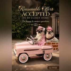 ✨Reasonable Offers Welcome✨